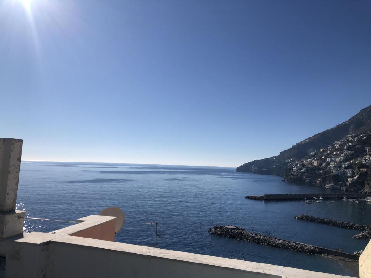 Вілла Infinity Sea View House Амальфі Екстер'єр фото